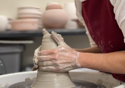 pottery clay making